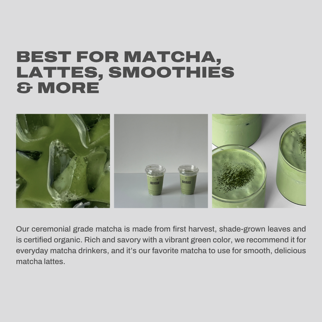 organic matcha powder 80g