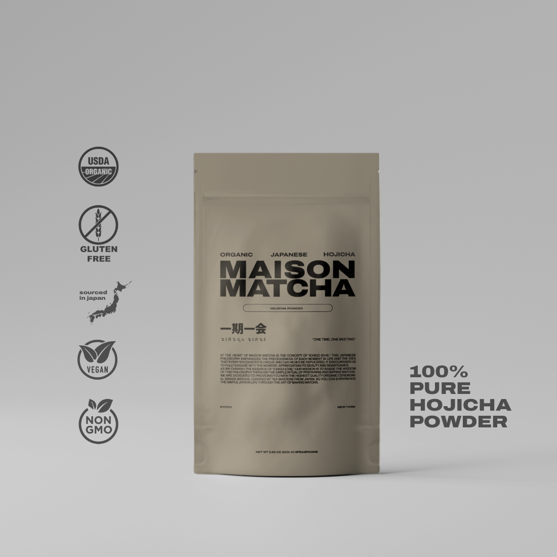 Organic Hojicha Powder 80g